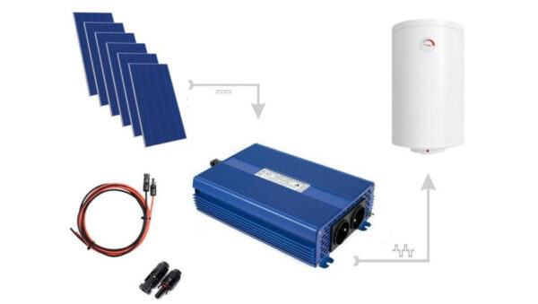 Zestaw do grzania wody w bojlerach 6xPV Mono 2500 ECO Solar Boost