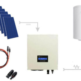 Zestaw do grzania wody w bojlerach 6xPV Mono 2500 ECO Solar Boost PRO