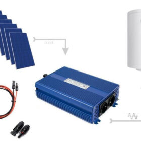 Zestaw do grzania wody w bojlerach 7xPV Mono 3000 ECO Solar Boost