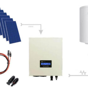 Zestaw do grzania wody w bojlerach 7xPV Mono 3000 ECO Solar Boost PRO