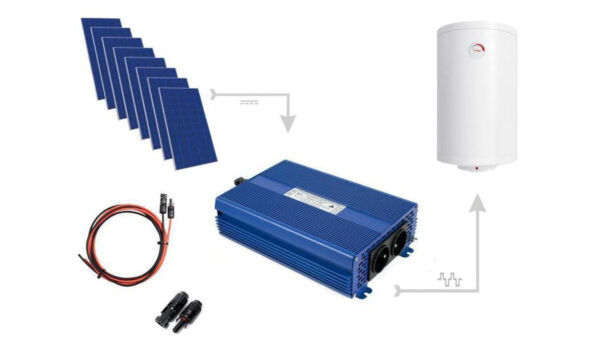 Zestaw do grzania wody w bojlerach 8xPV Mono 3500 ECO Solar Boost