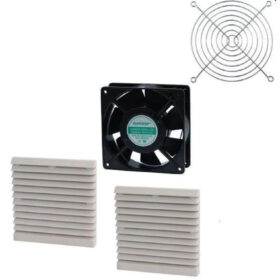 Zestaw wentylacyjny WMZL312038B-AC230C 230V AC 120x120x38mm ( 2x ZL-803