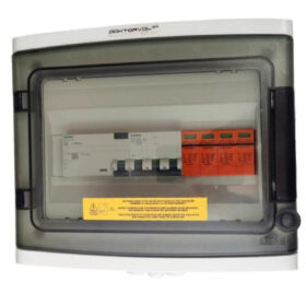 Doktorvolt Rozdzielnica PV Fotowoltaiczna Solarna AC SIEMENS 3F B10A 25A 300mA T2 0737 DV‑0737‑FOT