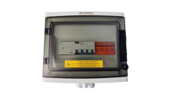 Doktorvolt Rozdzielnica PV Fotowoltaiczna Solarna AC SIEMENS 3F B16A 25A 300mA T2 0744 DV‑0744‑FOT