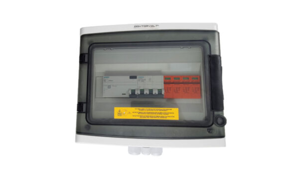 Doktorvolt Rozdzielnica PV Fotowoltaiczna Solarna AC SIEMENS 3F B25A 25A 300mA T2 0751 DV‑0751‑FOT