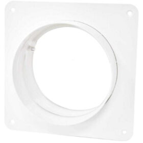 Łącznik okrągły kanału wentylacyjnego fi:100mm z kołnierzem airRoxy 02‑508