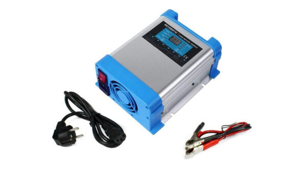 Ładowarka sieciowa 12 V do akumulatorów BC‑40 PRO LFP 40A (230V/12V) LCD 7 stopni ładowania