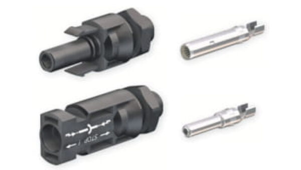 MULTI‑CONTACT Konektor MC4 wtyk + gniazdo 4‑6MM2 do zabudowy w rozdzielni