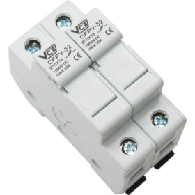Podstawa bezpiecznikowa CFPV‑32 PV 2P 10x38mm 1‑32A 1000V DC