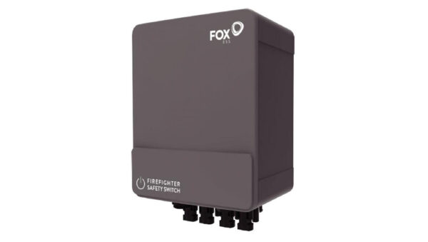 Przeciwpożarowy wyłącznik prądu FoxESS S‑Box ‑ 2 stringi