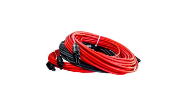 Przedłużacz solarny kabel 4mm2 z wtykami MC4 czarny/czerwony 1 ‑ 50m