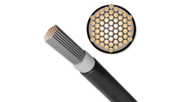 Qoltec Kabel solarny fotowoltaiczny 4mm² 100m czarny