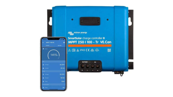 Regulator ładowania Smart 250V/100A‑Tr CAN BlueTooth