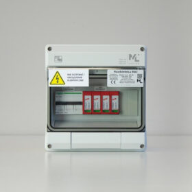 Rozdzielnica AC TYP32.1 ‑ RAC32.1/3F/B16A/T2/UV do 8kW ‑ K60N‑B16‑3 / IP65 / 1000V AC / 1500V DC / ZEW.