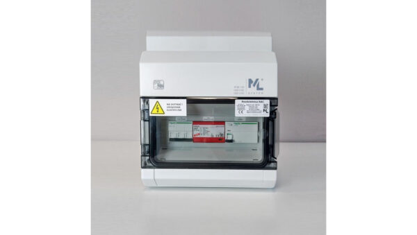 Rozdzielnica AC TYP53 ‑ RAC53/3F/B25A/T1+T2/RCD/UV ‑ K60N‑B25‑3 / 4p 300mA TYP A / IP65 / 1000V AC / 1500V DC / ZEW.