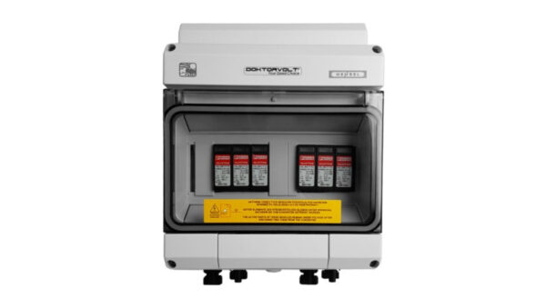 Rozdzielnica PV Fotowoltaiczna DC 1000V T1 T2 2‑stringowa MC4 Solarna Doktorvolt 4555
