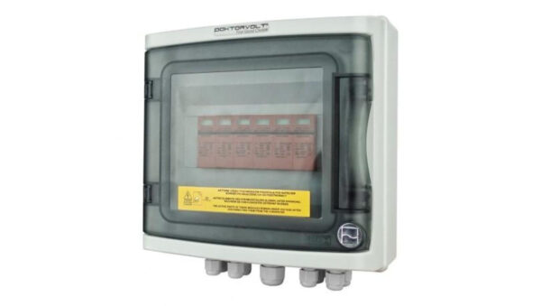 Rozdzielnica PV Fotowoltaiczna Solarna 2‑Stringowa DC 1000V T1 T2 PG Doktorvolt 4463