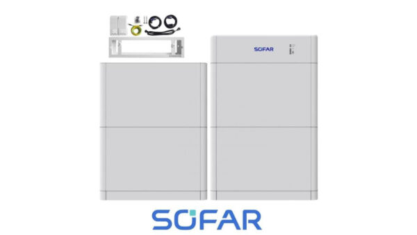 SOFAR Magazyn energii 20kWh zawiera(4 x BTS‑5K Bateria 5kWh oraz BTS 5K‑BDU Moduł zarządzający z podstawą)