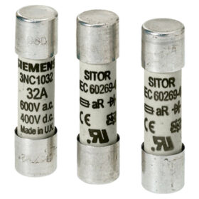 Wkładka topikowa SITOR cylindryczna 10 x 38 mm 10A gR 690VAC / 440VDC 3NC1010‑0MK