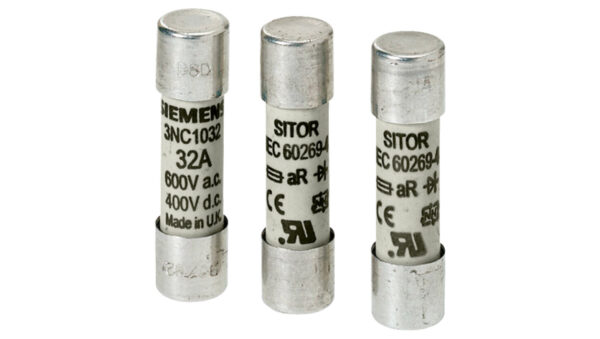 Wkładka topikowa SITOR cylindryczna 10 x 38 mm 10A gR 690VAC / 440VDC 3NC1010‑0MK
