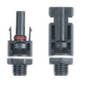 Złącze konektor MC4 1000V DC IP67 do rozdzielnic / SR‑MC4 PV / para
