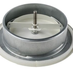Air diffusion valve w/locknut
