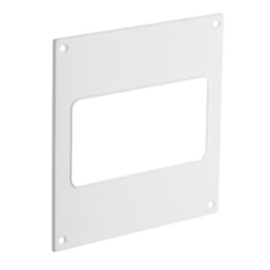 Kołnierz przyścienny 155/155 do kanału płaskiego 110x55 mm 2 sztuki airRoxy 02‑408
