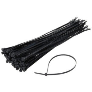 Opaska kablowa Czarna 250*4.8MM opak: 100szt.