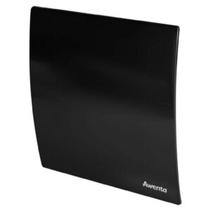 Panel czarny połysk system+ do wentylatora kratki