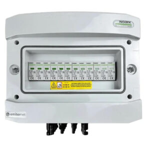 Rozdzielnica przył. DC IP65 EMITER + ogranicznik DC Noark 1000V typu 1+2