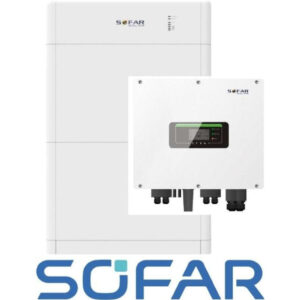 Zestaw: SOFAR Inwerter hybrydowy HYD10KTL‑3PH